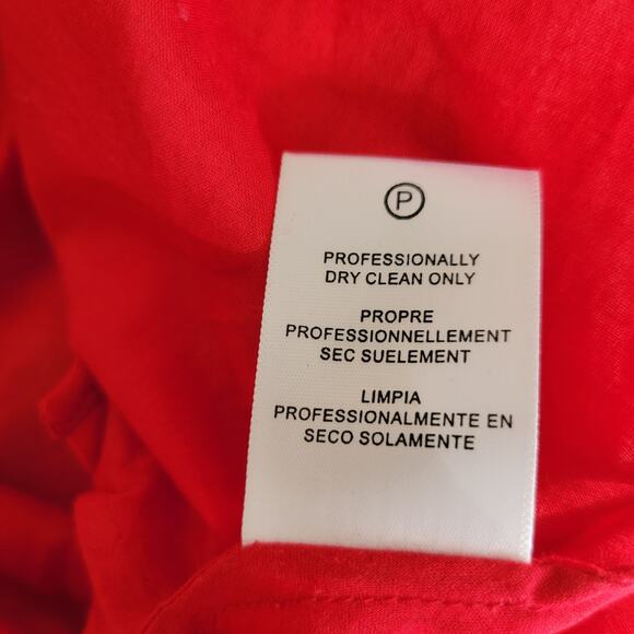 Anthropologie Verb Electra Eyelet Skirt Tropical Bold Floral Women Tassels Small - Picture 11 of 11